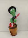 Model B sticky clothes, musical instrument, cactus with musical instrument, can twist and sing, companion toy details Picture